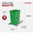 Rev-A-Shelf Pullout Trash Can 35 qt. for Kitchen Cabinets -71170761