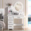 Burnice Dressing Table with Mirror