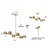 Bhagwan 6 - Light Kitchen Island Linear LED Pendant