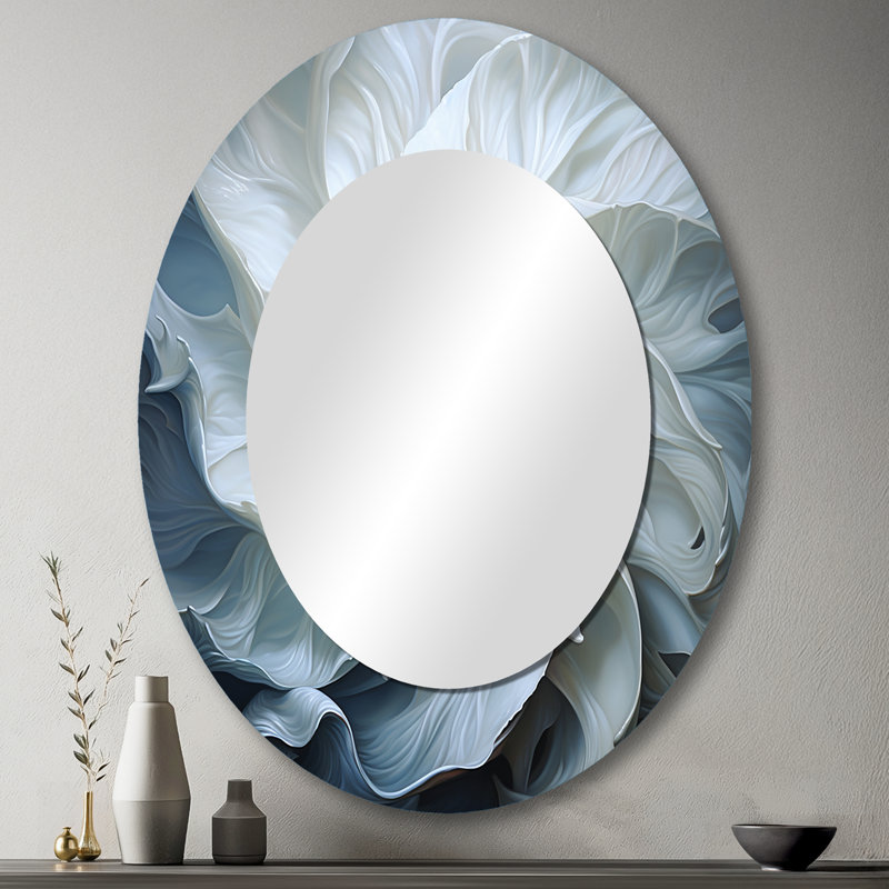 Miroir mural Seashell, 43 po x 33 po