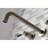 Kingston Brass Kaiser Two-Handle 3-Hole Wall Mount Roman Tub Faucet-45018090