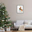 «Merry Christmas Reindeer», art de la giclée encadrée par Kim Allen-102983804-102983805