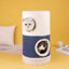 3 Tiers Cat Tree with Condons,Perch,Scratching Posts