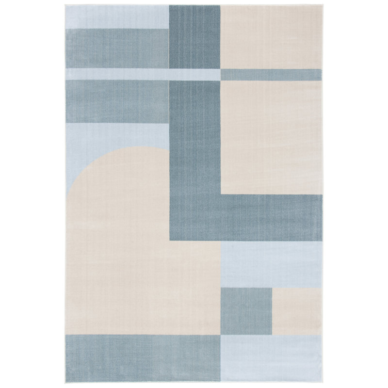 Holyfield 300 Performance Geometric Rug, Rectangle 5'3" x 7'7"