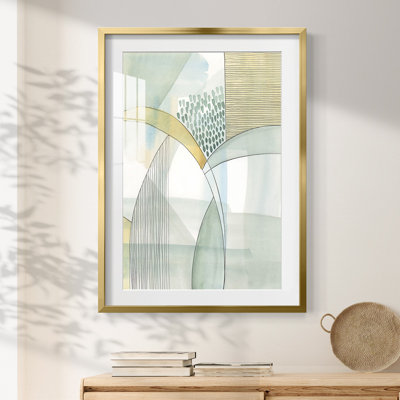Mint Reflection I -Framed Print