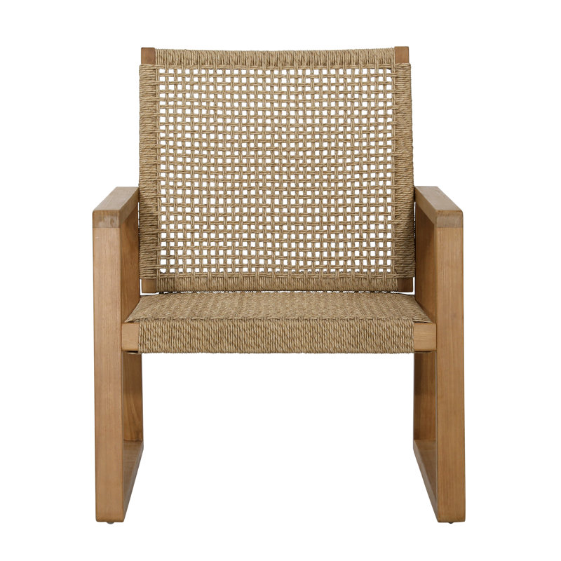 Fay Wicker Outdoor Occasional Chair