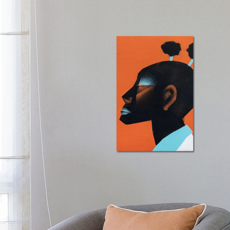 Cabeca II by VCalvento - Print on Canvas, Wrapped Canvas, 66.04 cm H x 45.72 cm W x 1.91 cm D