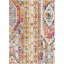 Tapis de couloir multicolore tissé à la machine Ikat Aryiana-930610531