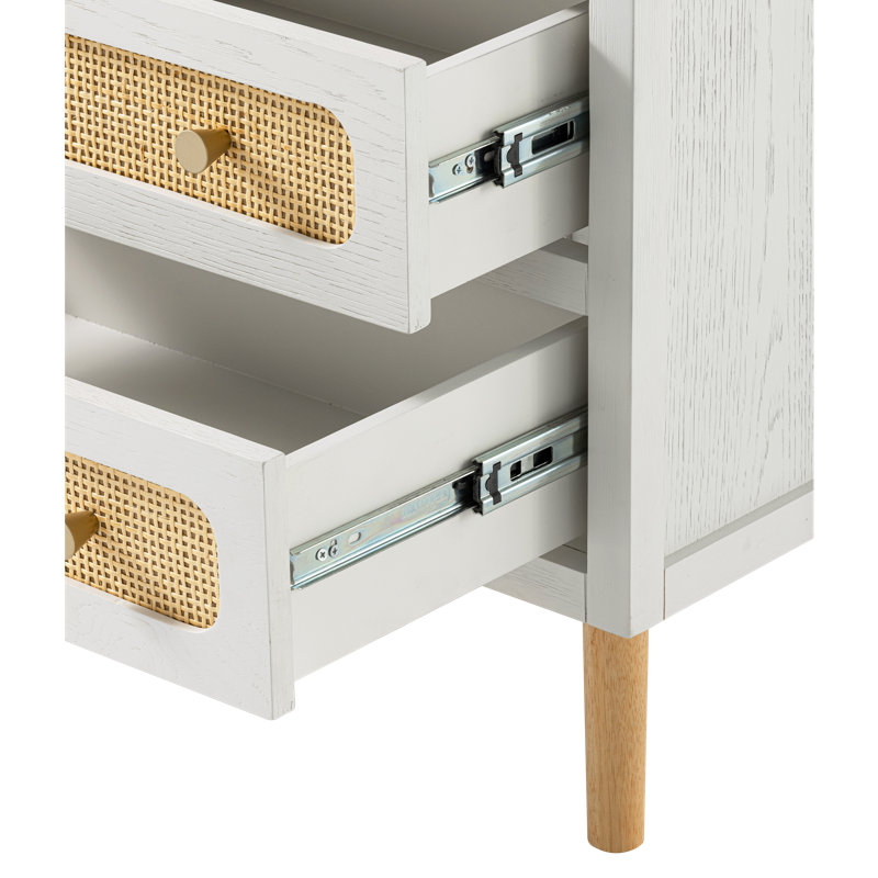 Commode décorative moderne à 4 tiroirs Estey