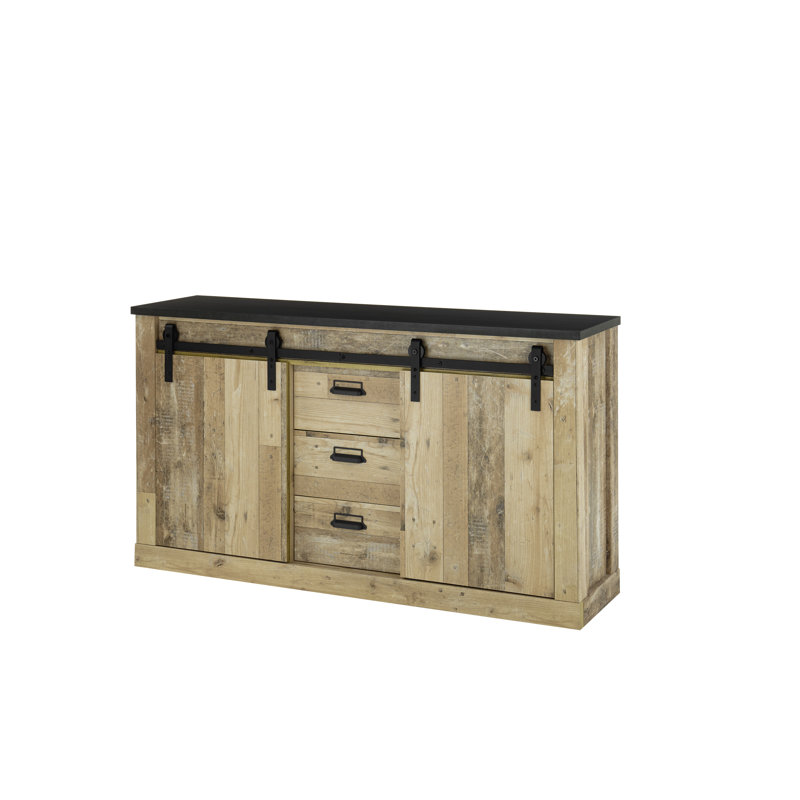 Jackeline 162cm Sideboard, Brown/Anthracite
