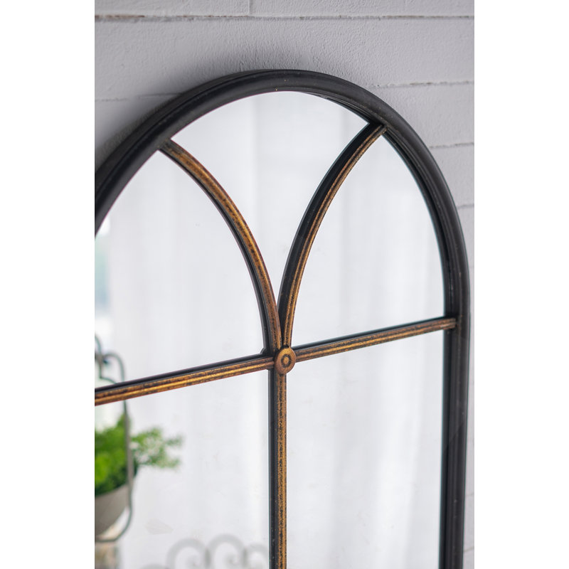23.5X74.5" Arched Floor Mirror