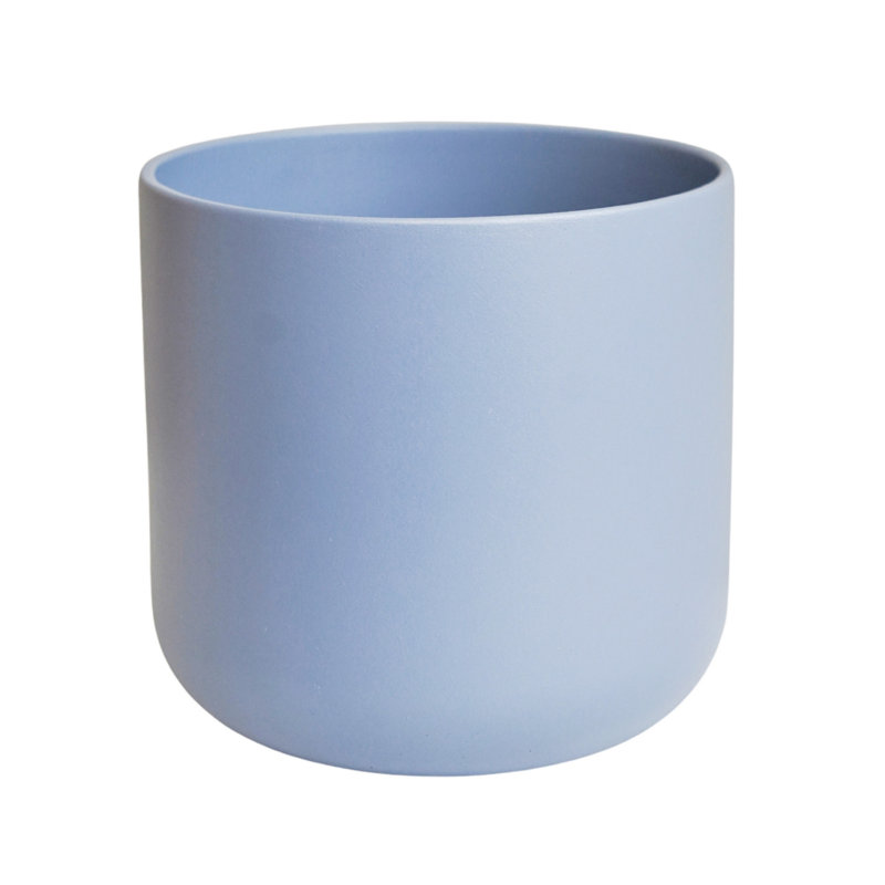 Lisbon Planter Powder Blue H26Cm D26Cm