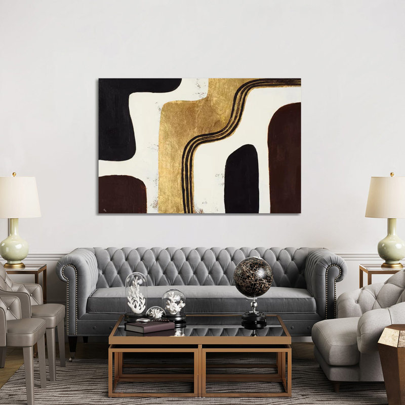 « Retro Africa » par Patricia Pinto-impression, Pas de tapis, Toile tendue, H 60 po x l 40po x P 1,5 po