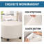 Couvre-pieds extensibles en jacquard à carreaux lavables à la machine et lavables à la machine avec protège-repose-pieds élastique-1923282026-1923282039