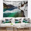 Tapisserie de pin et de montagnes en pin clair landscape-28489059