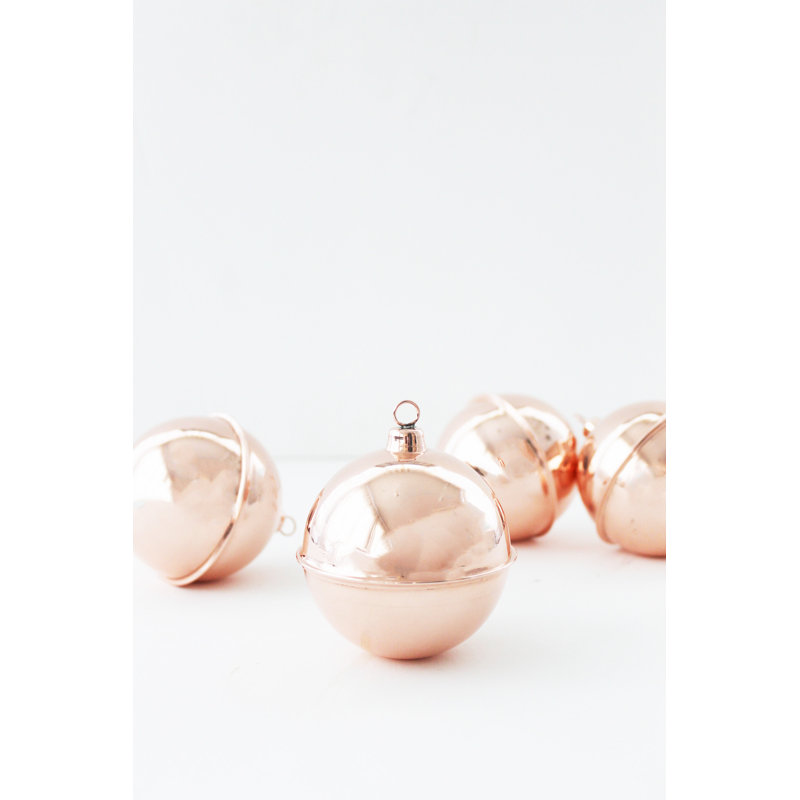 3'' Metal Ball Ornament