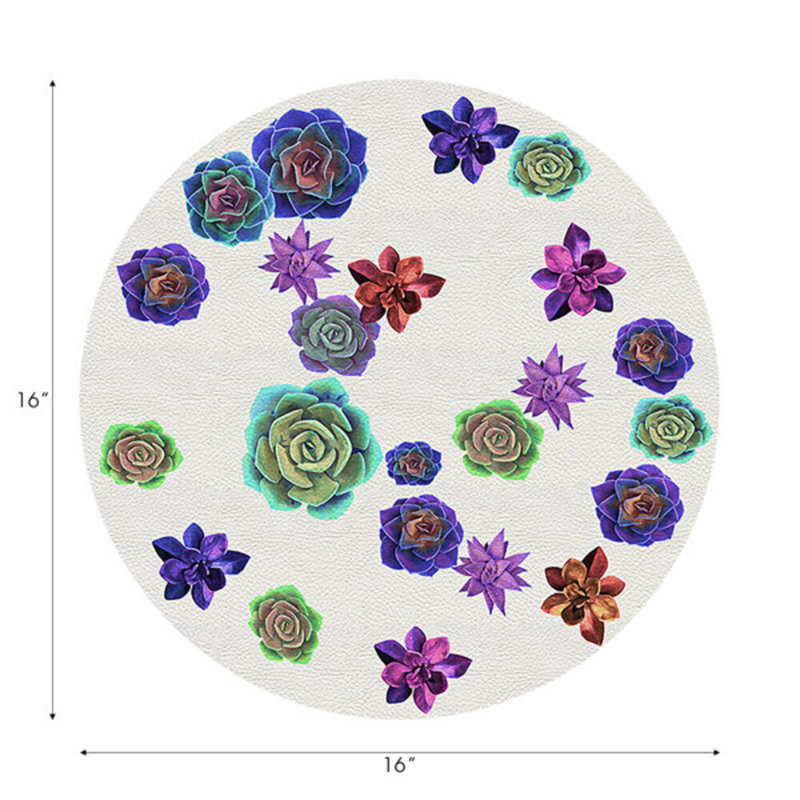 Napperon Succulents, Intenso