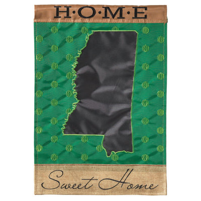 Eralda Double Sided 18'' H x 13'' W Polyester Garden Flag
