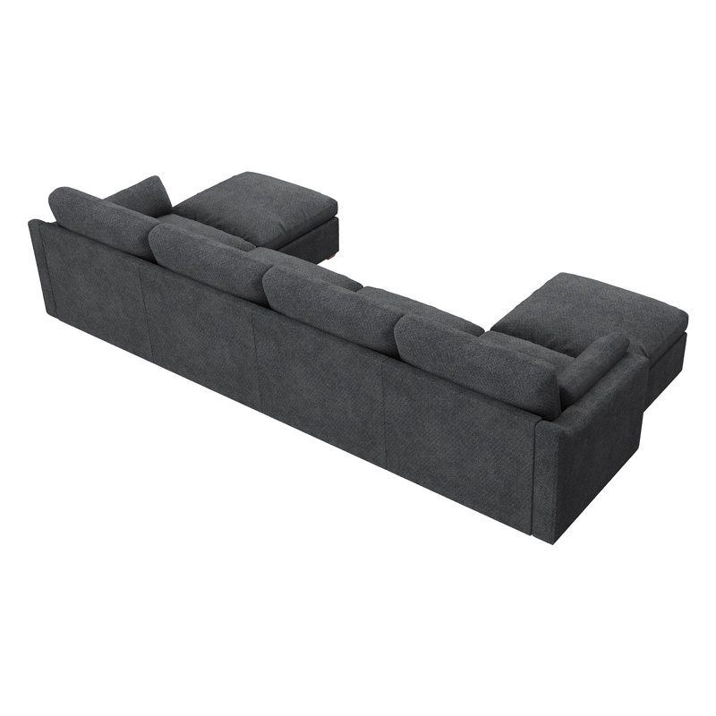  Canapé modulaire Abramson, Gris chenille