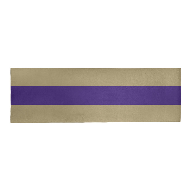 Tapis mauve/gris, Tapis de couloir 2 pi 6 po x 8 pi