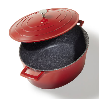 6.6 l Aluminium Oval Dutch Oven
