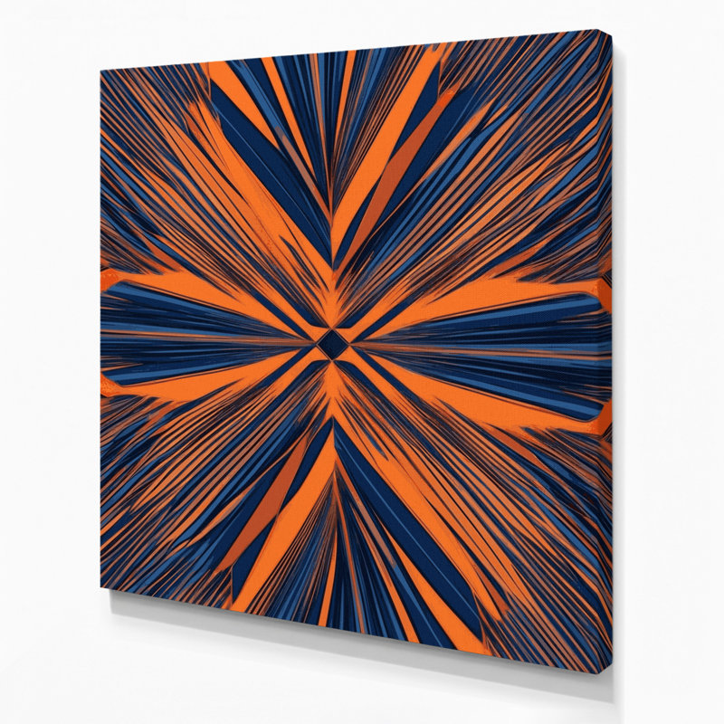 Op Art 56 Grey Canvas Wall Art, 12" H x 12" W