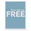 Porte-affiche de bureau double face Classic Image, plastique, 8 1/2 x 11