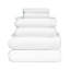 Antalya 6 Piece Turkish Cotton Towel Set-629824443