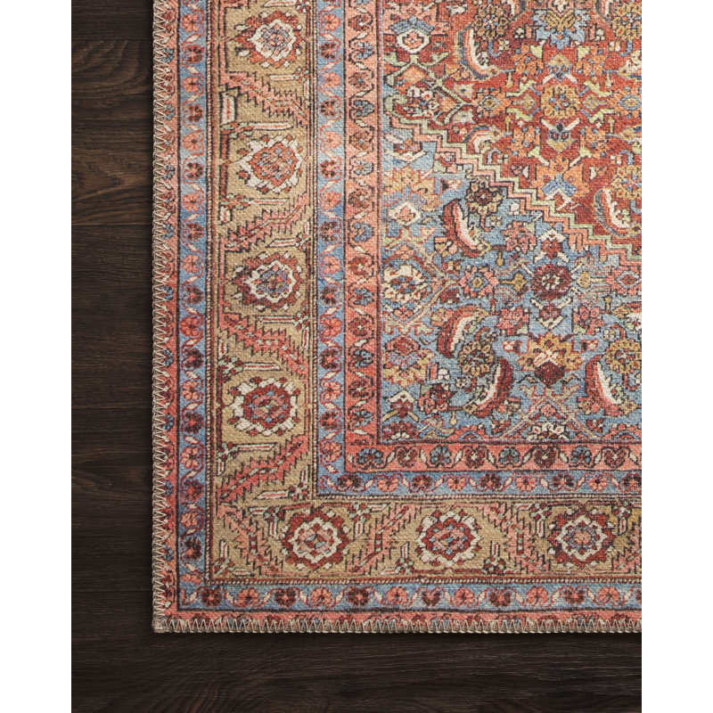Torvi Hand Hooked Oriental Indoor Rug, Runner 2'6" x 7'6"