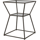 Auryon Glass End Table