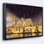 «Notre Dame Cathedral at Night», impression sur toile encadrée-26664699