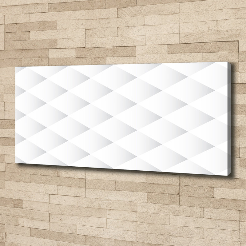 Squares Background - Print, Canvas, 50cm H x 125cm W x 2cm D