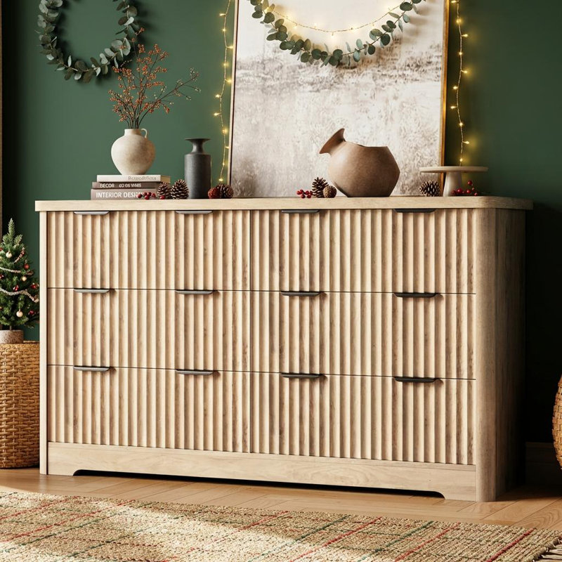 140 cm W Chest of 6 Drawers