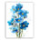 «Coastal Petals», art mural sur toile tendue