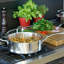 Demeyere Atlantis Stainless Steel Saute Pan with Lid-9754027