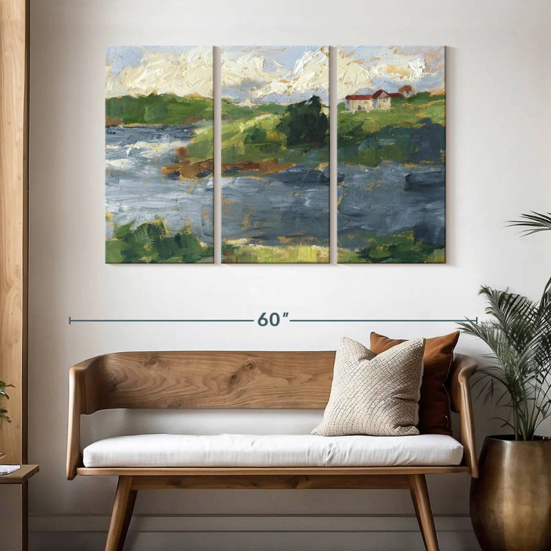 Avery Lakeside Cottage III, H 32 po x l 50 po