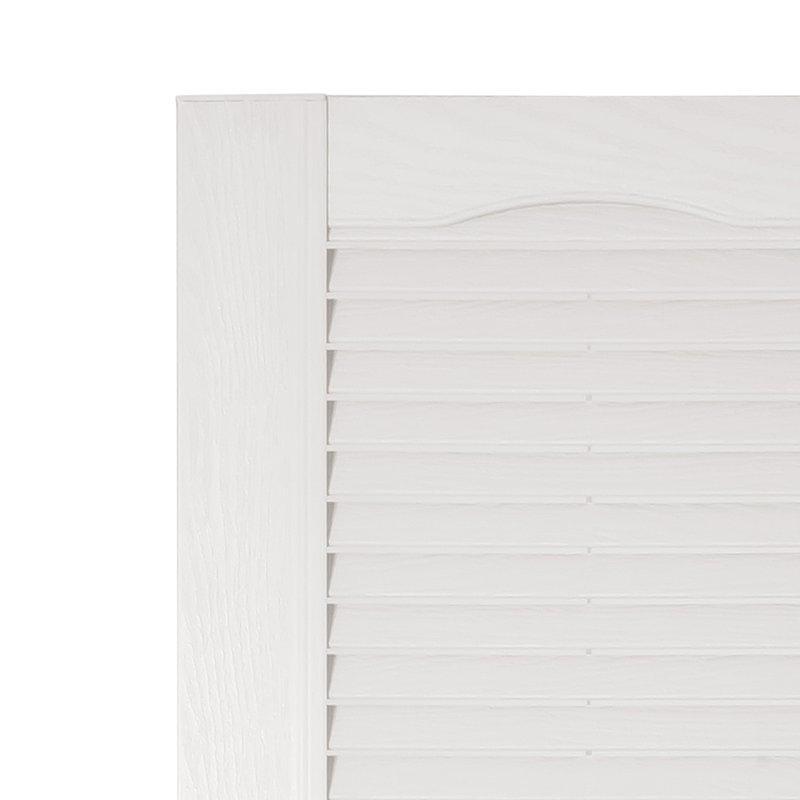 Custom Louvred Shutter with Cathedral Top, 16.25", Paintable, 72"