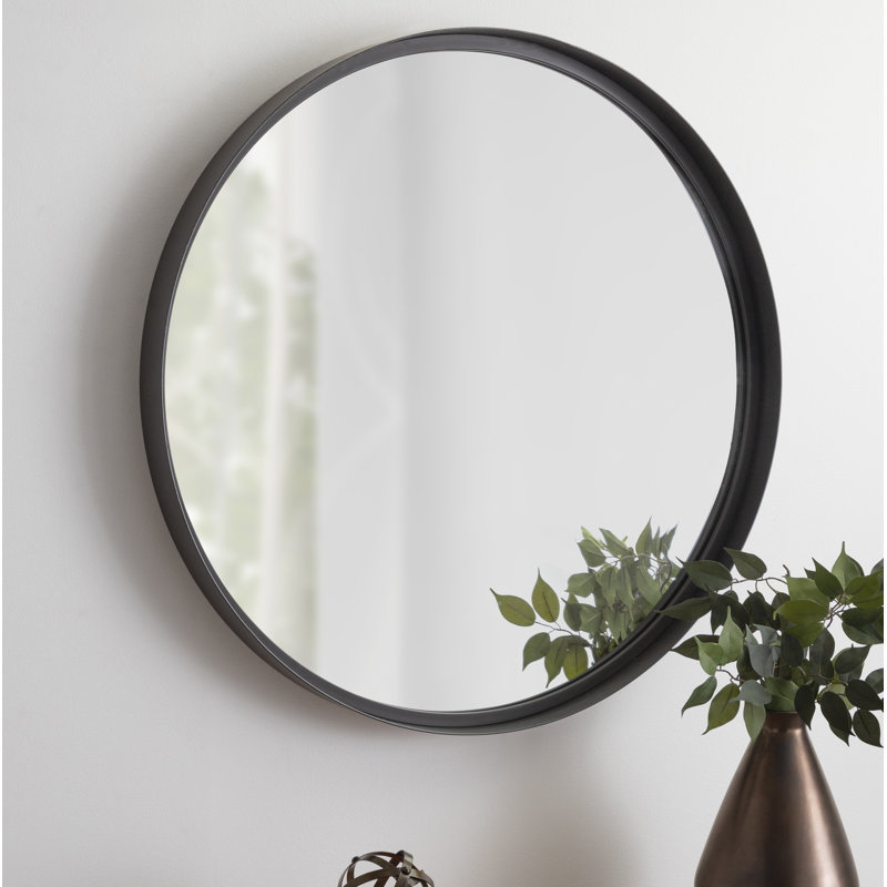 Annaluisa Metal Flat Mirror, 27.95" x 27.95"