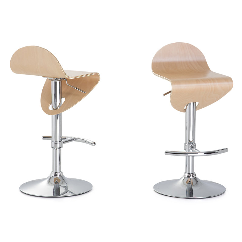 Lisa Swivel Counter Stool, Light Brown