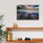 Epic Graffiti 'Sawtooth Reflections' by Rick Berk Canvas Wall Art