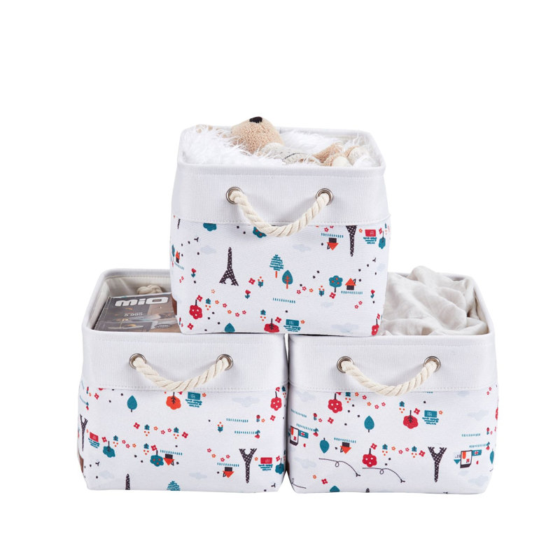Ensemble de cubes en tissu 3 pièces