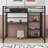 Femke Loft Bed with Desk, Bookcase and Whiteboard  by Isabelle & Max-1122690479-1122690477