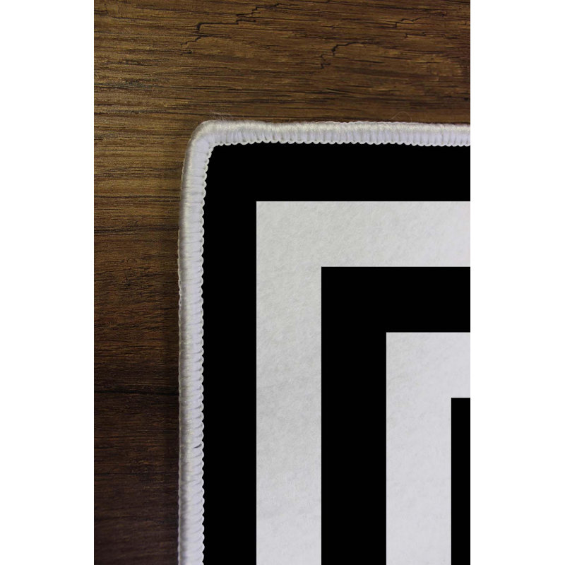 High-Quality Hall Carpet, 3D Digital Print, 3.3 x 4.9 Feet | 100% Polyester, 650 g/m², 0.3 in Pile Height | Antibacterial, Non-Slip Underside, Machine Washable | Perfect for Entryways, Living Rooms & More