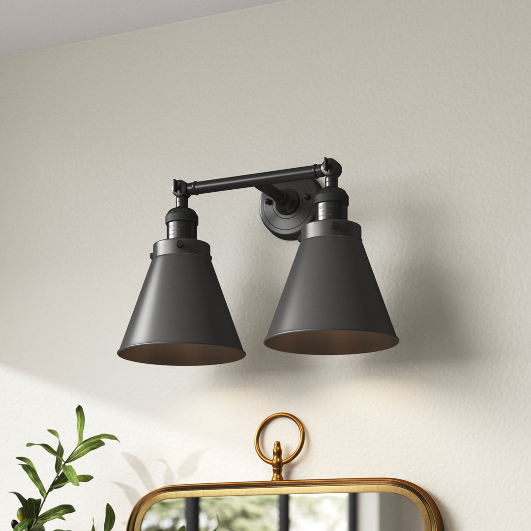 Donovan 2 - Light Dimmable Vanity Light Greyleigh™ Shade 