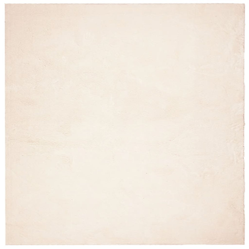 Rug "HUARTE" Short Pile Soft and Washable Beige, Square 160cm