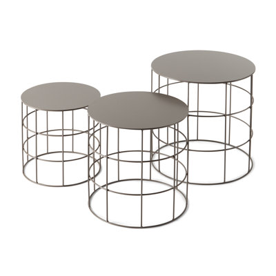 Reton Pedestal Nesting Tables