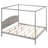 Shylla Canopy Platform Bed with Headboard and Support Legs-2135928323-2135928320