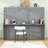 Wakefield Wall Murphy Bed with Integrated Desk-1180452534-1180452531