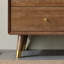 Armoire décorative moderne en bois massif pour chambre à coucher