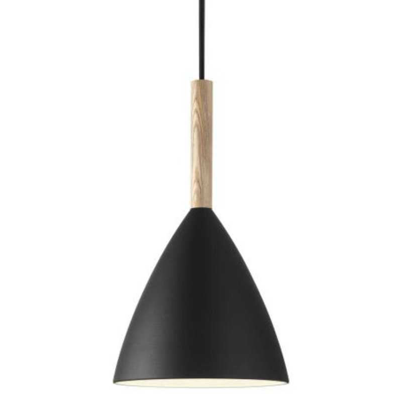 1 - Light Cone Pendant, Black